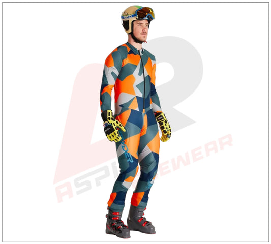 Spyder Men’s Performance GS Race Suit – Orange Shock