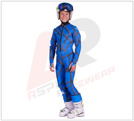 Spyder Performance GS Junior Race Suit - Electric Blue