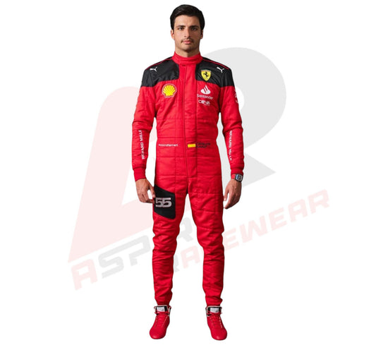 2023 Carlos Sainz Race Scuderia Ferrari F1 Race Suit