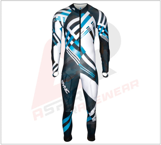 Berit Adult Race Suit - Black/Blue