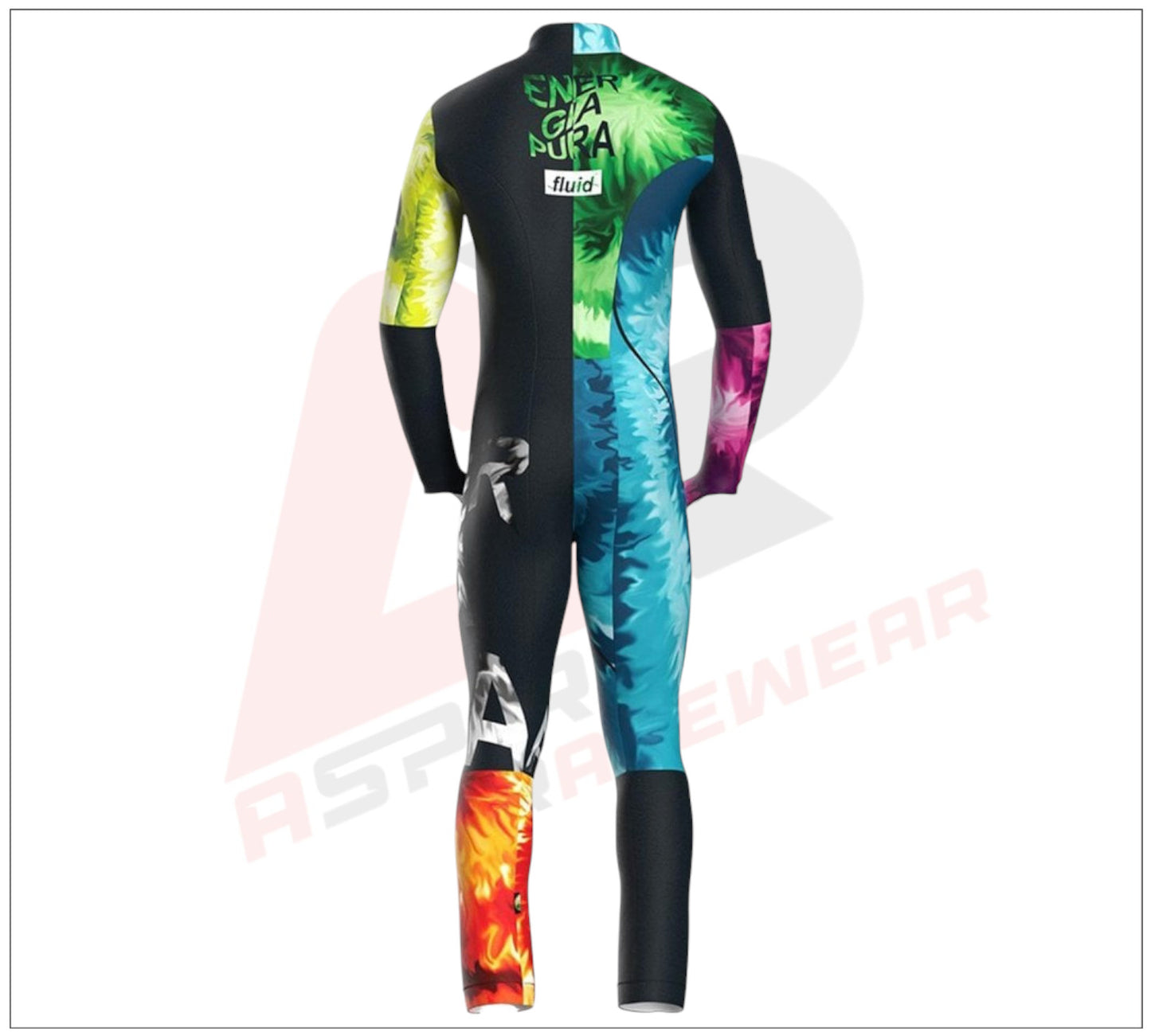 Energiapura Fluid ThermoSpeed Light Padded Race Suit - Multicolour