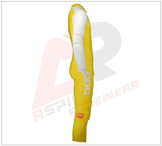 POC Skin GS Race Suit Yellow White