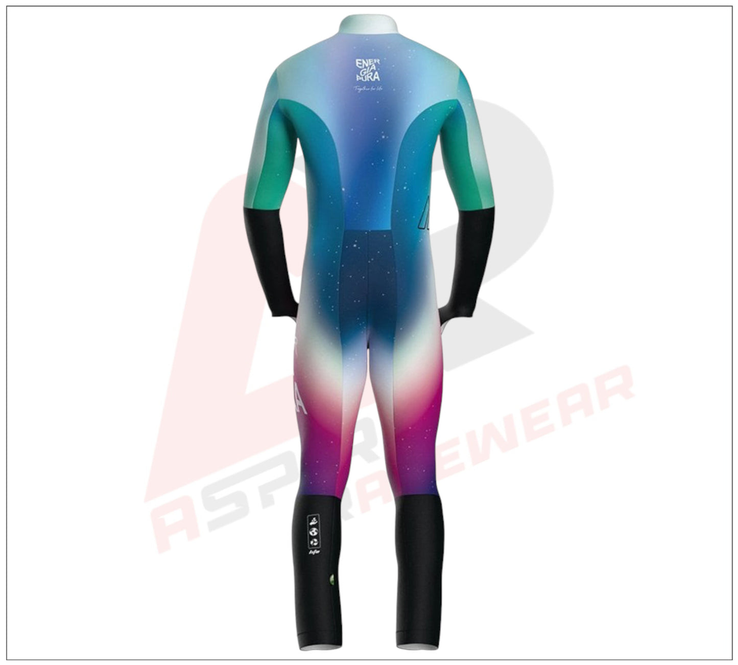 Energiapura Aurora ThermoSpeed Light Padded Junior Race Suit - Multicolour