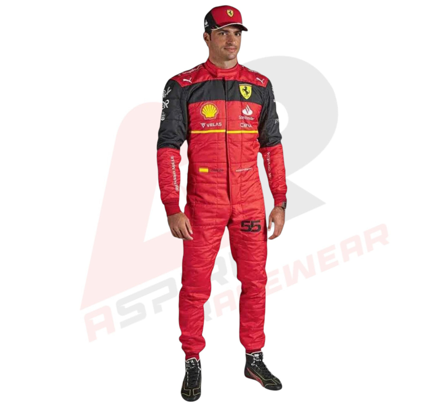 2022 Scuderia Ferrari Carlos Sainz F1 Race Suit