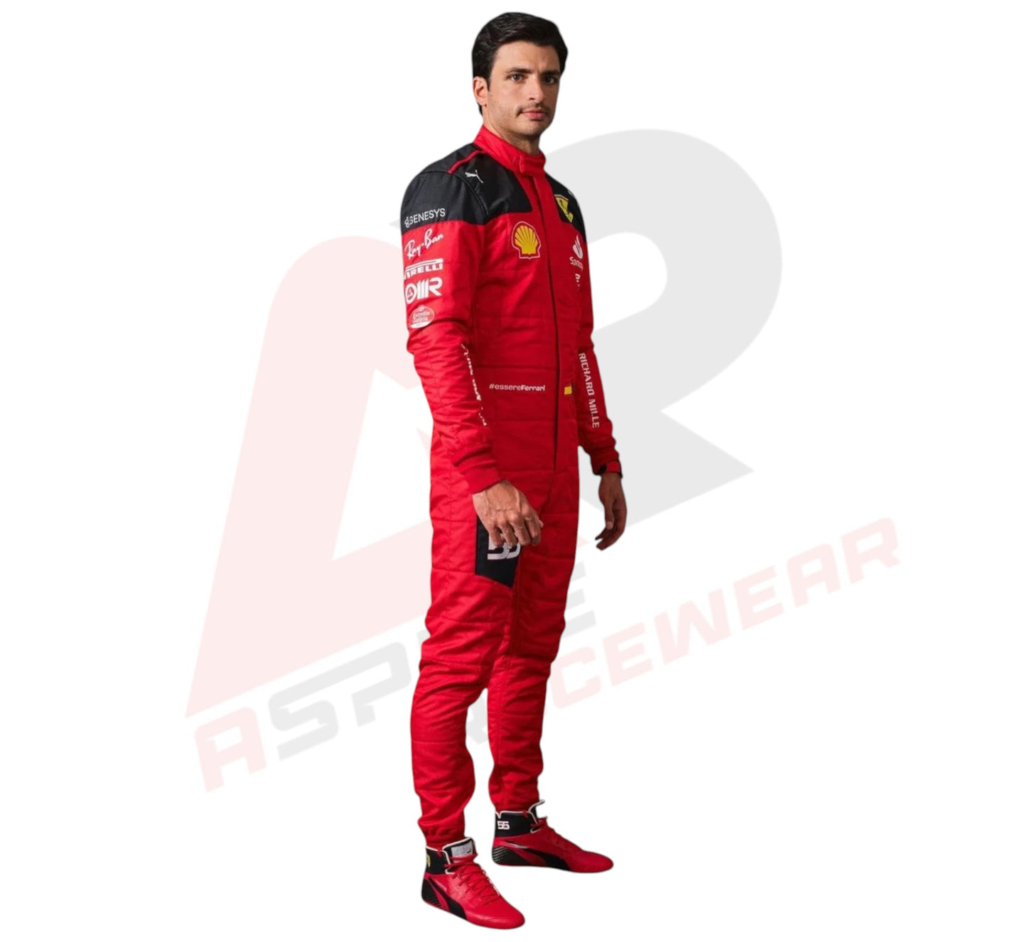 2023 Carlos Sainz Race Scuderia Ferrari F1 Race Suit