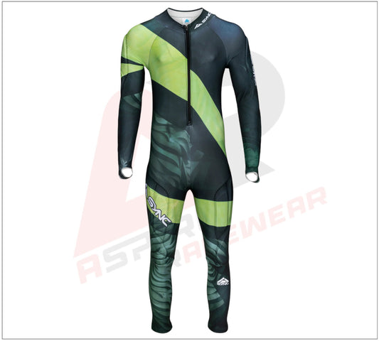 Tiger Adult Race Suit - Green