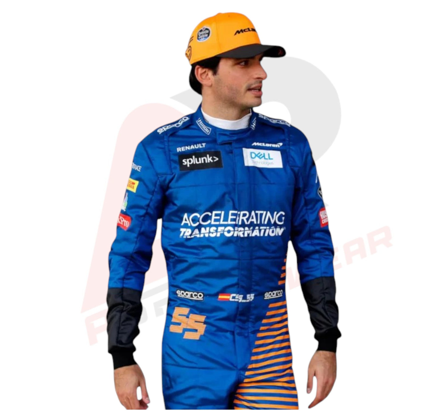 2020 Carlos Sainz McLaren Formula 1 Racing Suit