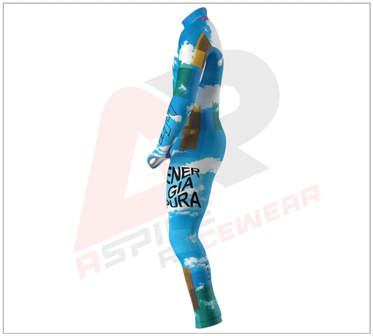 Energiapura ThermoSpeed Unpadded Race Suit - Cielo