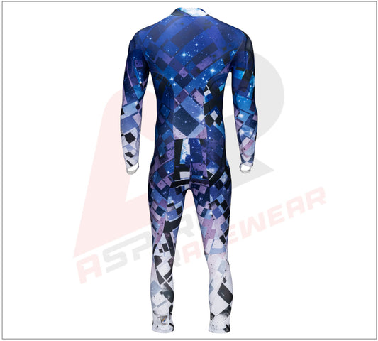 Stellar Adult Race Suit - Blue/Purple