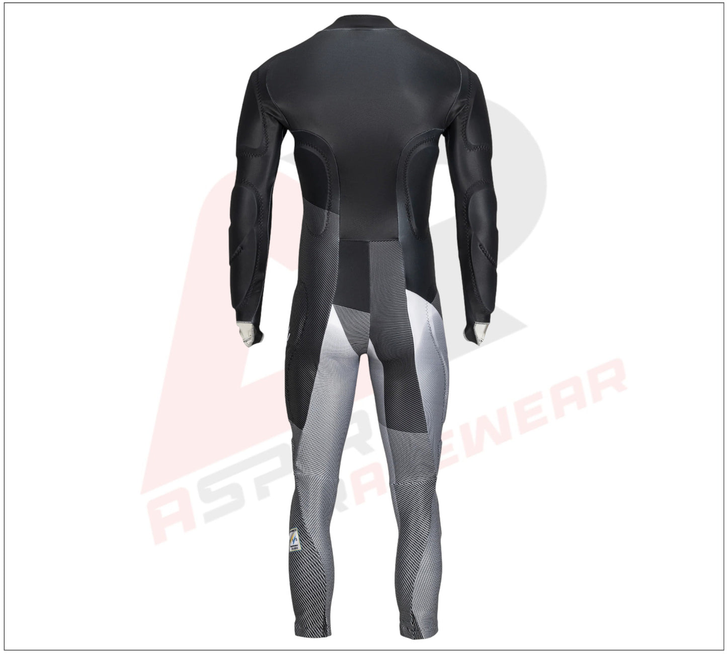 Sammi Adult Race Suit - Black/White