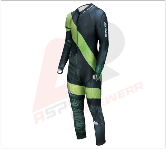 Tiger Adult Race Suit - Green