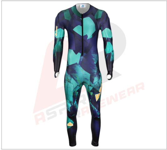 JBL Adult Race Suit - Blue/Green/White