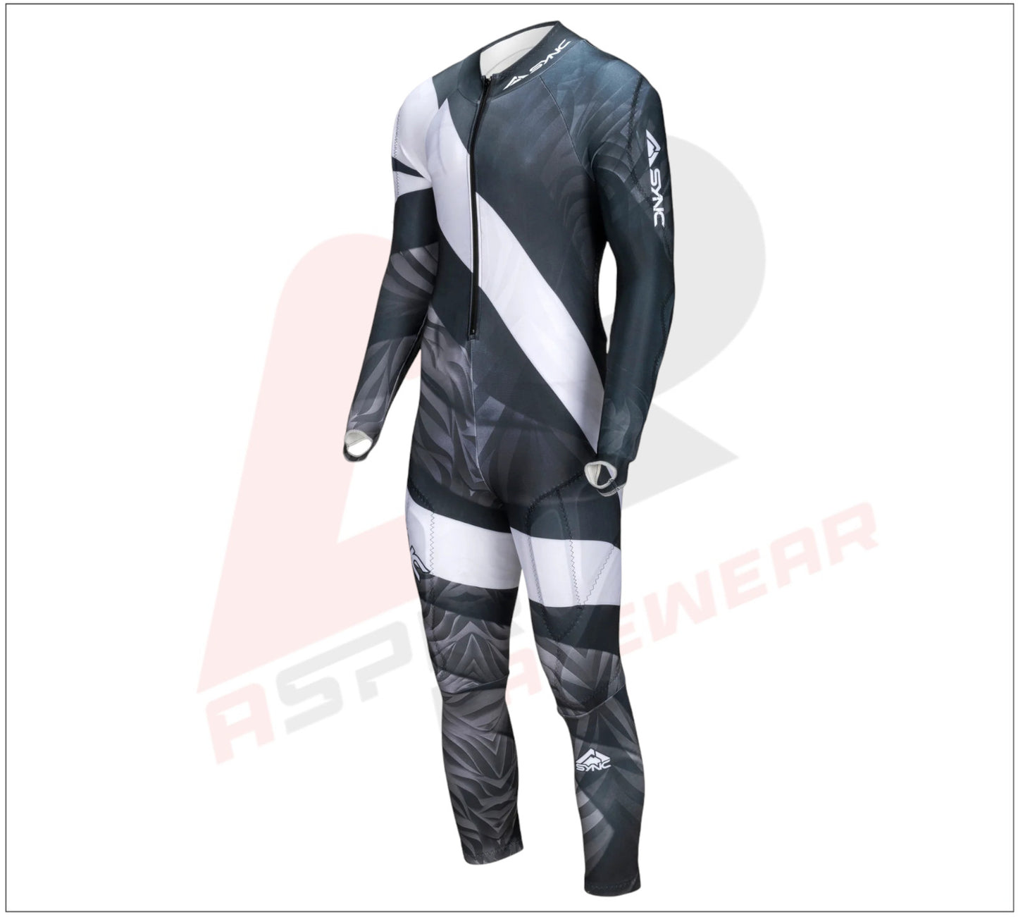 Tiger Adult Race Suit - Black