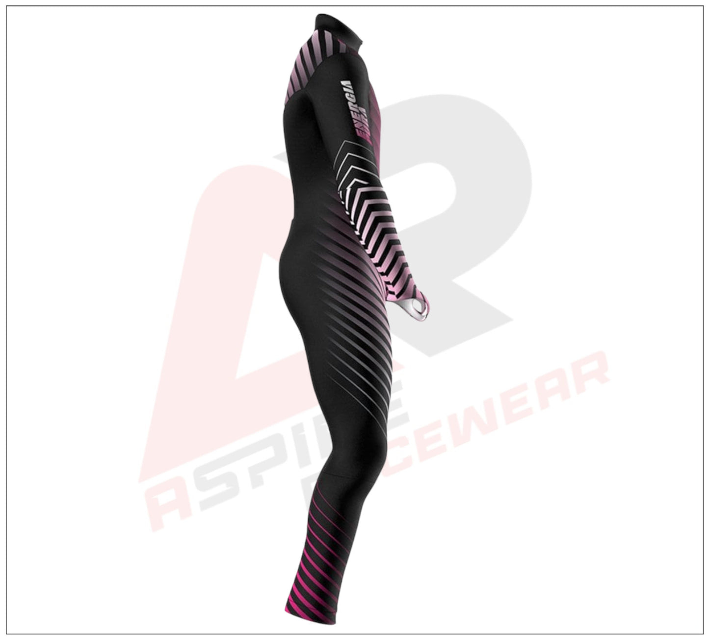 Energiapura Active ThermoSpeed Light Padded Race Suit - Black/Fuchsia