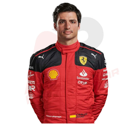 2023 Carlos Sainz Race Scuderia Ferrari F1 Race Suit