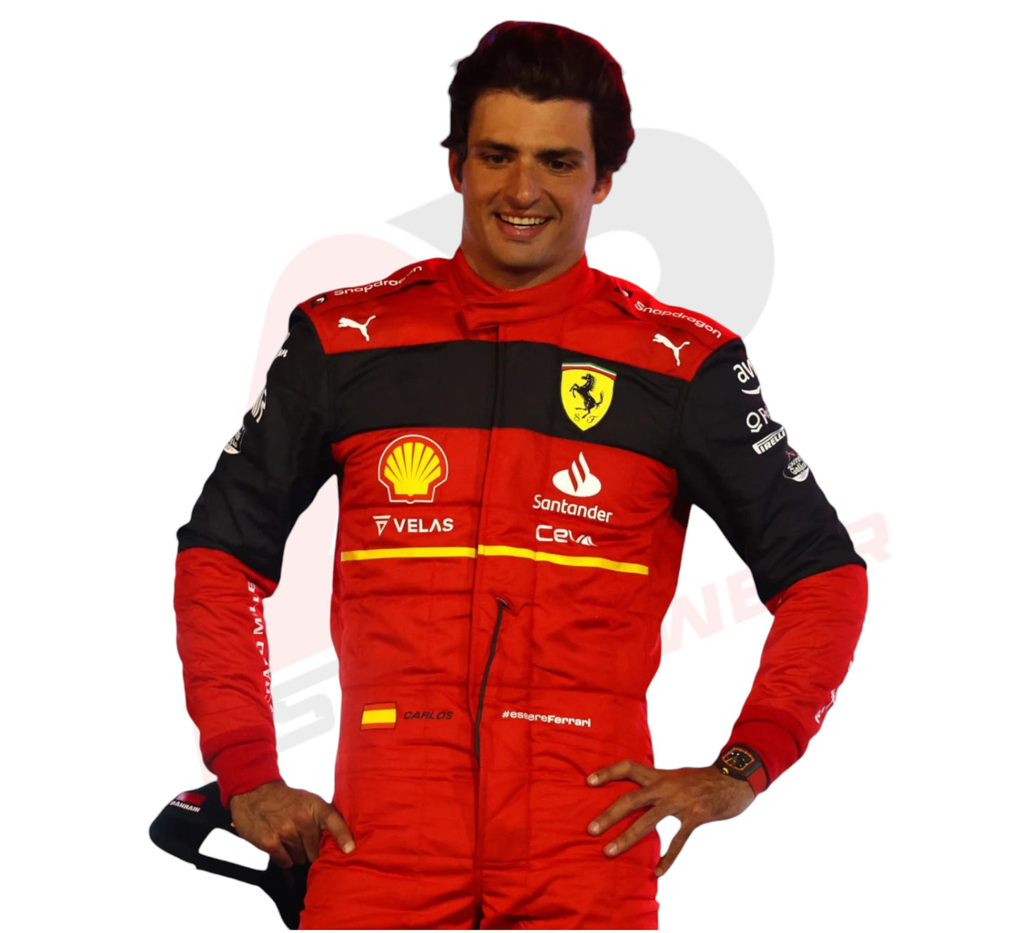 2022 Scuderia Ferrari Carlos Sainz F1 Race Suit