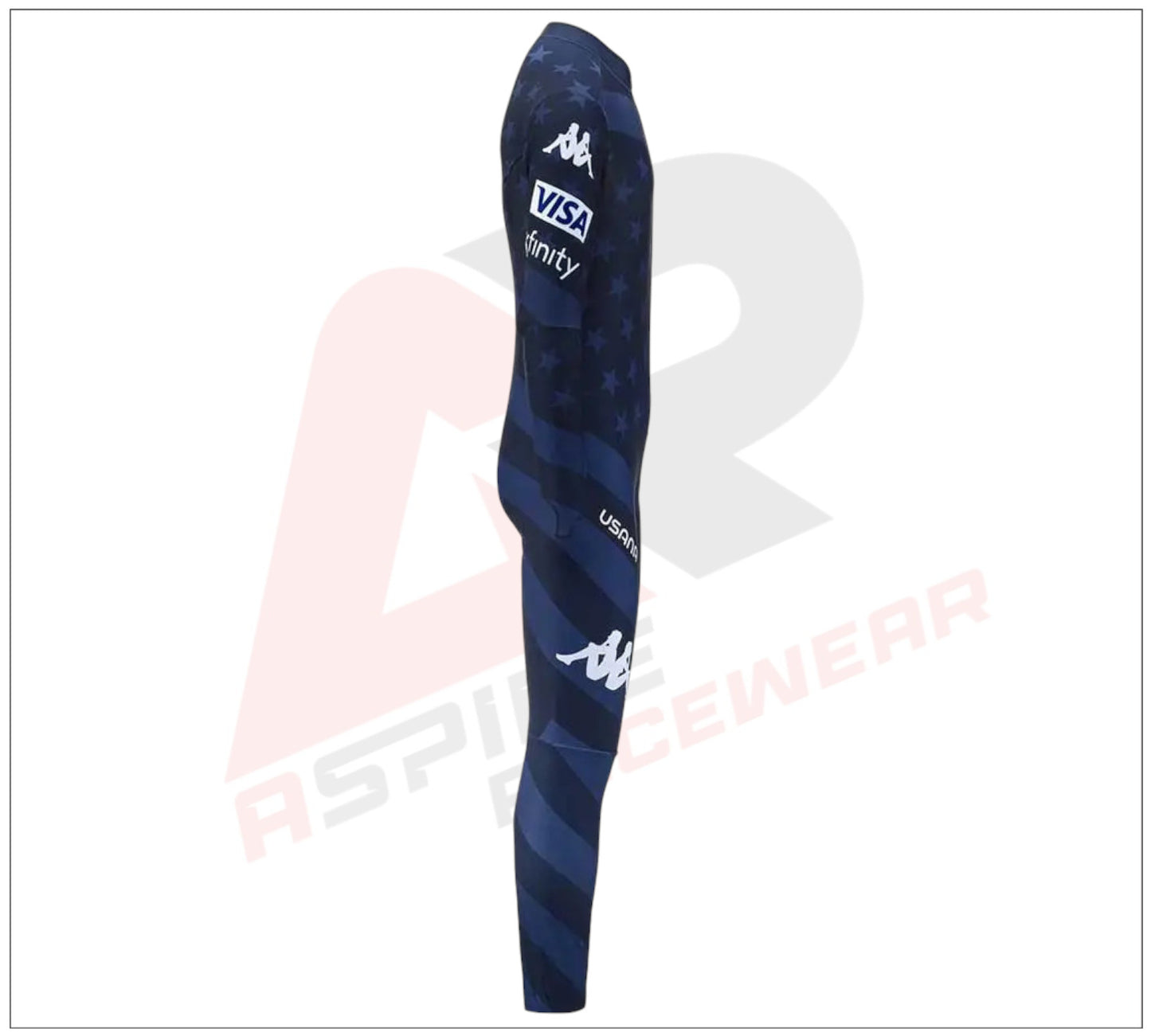 Kappa US Ski Team SL Race Suit – Blue USST