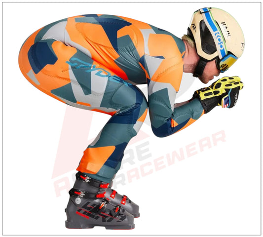 Spyder Men’s Performance GS Race Suit – Orange Shock