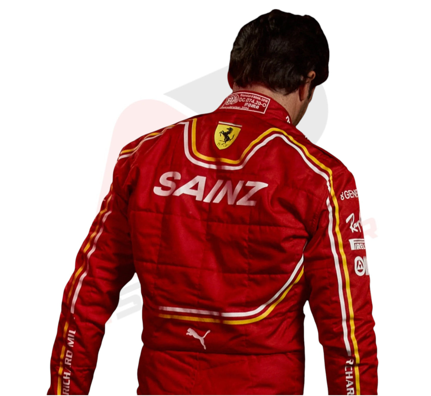 2024 Carlos Sainz Jr. Scuderia Ferrari Race suit New